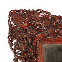 Chinese Red Cedar Framed Mirror (7 of 8) Chinese Red Cedar Framed Mirror (7 of 8)