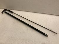 Gentleman’s walking stick sword stick with horn handle (32 of 41) Gentleman’s walking stick sword stick with horn handle (32 of 41)