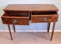 Antique Georgian Style Mahogany Two Drawer Side Table (4 of 7) Antique Georgian Style Mahogany Two Drawer Side Table (4 of 7)