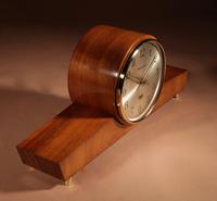 1960s Design Kieninger German Walnut and Brass Mantel Clock (9 of 9) 1960s Design Kieninger German Walnut and Brass Mantel Clock (9 of 9)