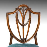 Most Attractive Set of 8 Early 20th Century Hepplewhite Chairs of Classical Form (5 of 5) Most Attractive Set of 8 Early 20th Century Hepplewhite Chairs of Classical Form (5 of 5)