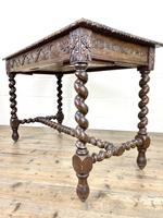 Antique 19th Century Carved Oak Table (8 of 11) Antique 19th Century Carved Oak Table (8 of 11)