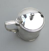 Large Georgian Solid Silver Drum Mustard Pot London William Abdy II 1805 (5 of 8) Large Georgian Solid Silver Drum Mustard Pot London William Abdy II 1805 (5 of 8)