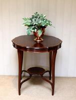 Inlaid Mahogany Circular Table (5 of 12) Inlaid Mahogany Circular Table (5 of 12)