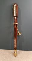 Antique Rosewood Inlaid Marine Stick Barometer (8 of 8) Antique Rosewood Inlaid Marine Stick Barometer (8 of 8)