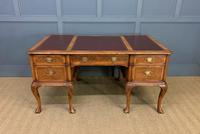 Burr Walnut Partners Writing Desk (10 of 18) Burr Walnut Partners Writing Desk (10 of 18)