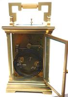 Superb Large Antique French 8-day Striking Carriage Repeat Feature Clock c.1880 (13 of 13) Superb Large Antique French 8-day Striking Carriage Repeat Feature Clock c.1880 (13 of 13)
