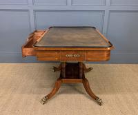 Fine Regency Inlaid Mahogany Library Table (7 of 16) Fine Regency Inlaid Mahogany Library Table (7 of 16)