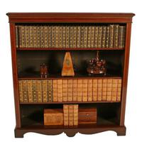 Inlaid Mahogany Open Bookshelves (2 of 7) Inlaid Mahogany Open Bookshelves (2 of 7)