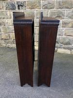 Pair of Antique Oak Open Bookcases (8 of 10) Pair of Antique Oak Open Bookcases (8 of 10)