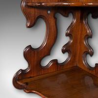 Antique 3 Tier Hanging Whatnot, English, Rosewood, Corner Wall Shelf, Victorian (8 of 12) Antique 3 Tier Hanging Whatnot, English, Rosewood, Corner Wall Shelf, Victorian (8 of 12)