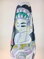Fabulous Marian Zawadzki for Tilgmans Hand Painted Swedish Ceramic Vase c.1960s (5 of 13) Fabulous Marian Zawadzki for Tilgmans Hand Painted Swedish Ceramic Vase c.1960s (5 of 13)