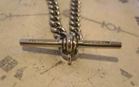 Antique Pocket Watch Chain 1890s Victorian NCR Co Silver Nickel Albert With T Bar (10 of 12) Antique Pocket Watch Chain 1890s Victorian NCR Co Silver Nickel Albert With T Bar (10 of 12)