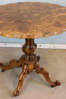 Antique Burr Walnut Shaped Occasional Table (6 of 9) Antique Burr Walnut Shaped Occasional Table (6 of 9)