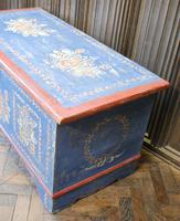Folk Art Painted Blanket Box (2 of 9) Folk Art Painted Blanket Box (2 of 9)