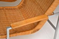 Pair of Vintage Chrome & Rattan Armchairs by Dirk Van Sliedrecht (9 of 11) Pair of Vintage Chrome & Rattan Armchairs by Dirk Van Sliedrecht (9 of 11)