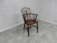 19th Century Windsor Lowback Armchair (7 of 7) 19th Century Windsor Lowback Armchair (7 of 7)