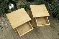 Fab! Two Matching 'will split' Old Pine Bedside Cabinets - We Deliver! (4 of 8) Fab! Two Matching 'will split' Old Pine Bedside Cabinets - We Deliver! (4 of 8)