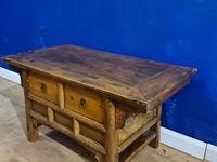 Chinese 19th Century Elm Altar Prayer Coffee Table 'Qing Dynasty' (3 of 8) Chinese 19th Century Elm Altar Prayer Coffee Table 'Qing Dynasty' (3 of 8)