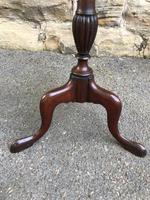 Antique Inlaid Mahogany Tripod Wine Table (2 of 4) Antique Inlaid Mahogany Tripod Wine Table (2 of 4)