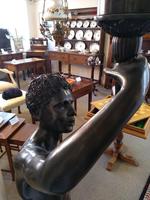 Pair of Bronze Blackamoor Lamps (7 of 9) Pair of Bronze Blackamoor Lamps (7 of 9)