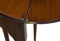 George III Style Mahogany Demi Lune Fold-over Table (4 of 7) George III Style Mahogany Demi Lune Fold-over Table (4 of 7)