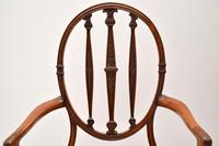 Pair of Antique Satinwood Cane Seated Armchairs (9 of 12) Pair of Antique Satinwood Cane Seated Armchairs (9 of 12)