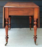 Good Quality Victorian Mahogany Pembroke Dining Table 'Seats 6 People' (4 of 10) Good Quality Victorian Mahogany Pembroke Dining Table 'Seats 6 People' (4 of 10)