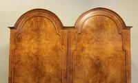 Burr Walnut Dome Top Double Hanging Wardrobe (4 of 9) Burr Walnut Dome Top Double Hanging Wardrobe (4 of 9)
