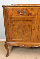 Burr Walnut Queen Anne Style Sideboard Server c.1930 (4 of 16) Burr Walnut Queen Anne Style Sideboard Server c.1930 (4 of 16)