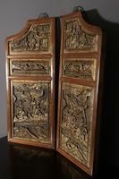 Good looking decorative pair of oriental gilded wall hangings (4 of 8) Good looking decorative pair of oriental gilded wall hangings (4 of 8)