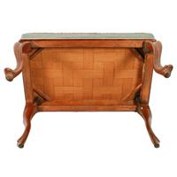 Victorian Oblong Rosewood Stool (5 of 7) Victorian Oblong Rosewood Stool (5 of 7)