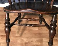 Victorian Elm Captains Smokers Bow Chair (4 of 13) Victorian Elm Captains Smokers Bow Chair (4 of 13)