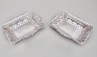 Unusual Pair of Victorian Silver Bonbon Dishes by Minshull & Latimer, Birmingham 1898 (3 of 5) Unusual Pair of Victorian Silver Bonbon Dishes by Minshull & Latimer, Birmingham 1898 (3 of 5)