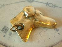 Antique Pocket Watch Chain Fob 1890s Victorian Large Brass Dog Hound Fob (3 of 7) Antique Pocket Watch Chain Fob 1890s Victorian Large Brass Dog Hound Fob (3 of 7)