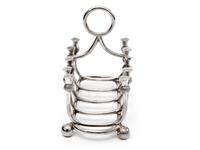 Late Victorian Novelty Silver Plated Toast Rack with Thistle Decoration (4 of 5) Late Victorian Novelty Silver Plated Toast Rack with Thistle Decoration (4 of 5)