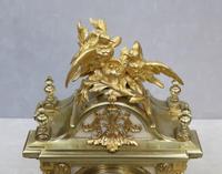 French Napoleon III Bronze Gilt Mantel Clock by Japy Freres (6 of 10) French Napoleon III Bronze Gilt Mantel Clock by Japy Freres (6 of 10)