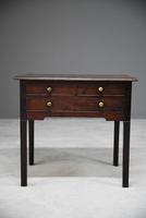 Georgian Mahogany Lowboy (8 of 11) Georgian Mahogany Lowboy (8 of 11)