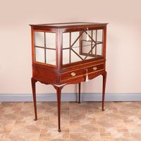 Inlaid Mahogany Display Cabinet (7 of 12) Inlaid Mahogany Display Cabinet (7 of 12)