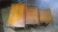 Jacobean Style Oak Nest of 3 Tables (4 of 4) Jacobean Style Oak Nest of 3 Tables (4 of 4)