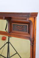 Large Victorian Walnut Overmantle Mirror (5 of 13) Large Victorian Walnut Overmantle Mirror (5 of 13)