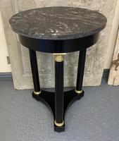 French Ebonised Empire Lamp Table (9 of 15) French Ebonised Empire Lamp Table (9 of 15)
