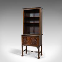 Compact Antique Open Bookcase, Mahogany, Sideboard, Dresser, Edwardian c.1910 (7 of 12) Compact Antique Open Bookcase, Mahogany, Sideboard, Dresser, Edwardian c.1910 (7 of 12)