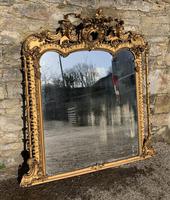 Large Victorian Gilt Overmantel Mirror (2 of 20) Large Victorian Gilt Overmantel Mirror (2 of 20)