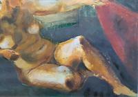 20th Century British School Reclining Nude Female Portrait - Watercolour & Body Wash (4 of 12) 20th Century British School Reclining Nude Female Portrait - Watercolour & Body Wash (4 of 12)