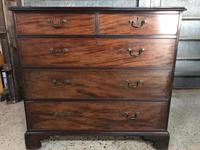 Large Georgian Mahogany Chest of Drawers Large Georgian Mahogany Chest of Drawers