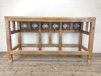 Victorian Pine Church Altar Table in Gothic Design (14 of 14) Victorian Pine Church Altar Table in Gothic Design (14 of 14)