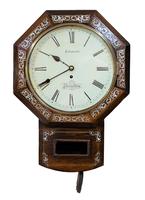 Wonderful 1852 Welsh Drop Dial Fusee Wall Timepiece by Thomas Edwards (6 of 10) Wonderful 1852 Welsh Drop Dial Fusee Wall Timepiece by Thomas Edwards (6 of 10)