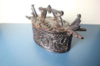 Scandinavian / Norwegian 'Folk Art' Baroque / Acanthus carved tine box c.1885 (42 of 53) Scandinavian / Norwegian 'Folk Art' Baroque / Acanthus carved tine box c.1885 (42 of 53)
