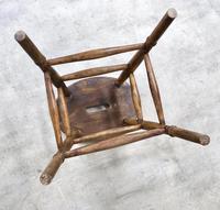 Antique Elm Bar Stool, 1900 (5 of 5) Antique Elm Bar Stool, 1900 (5 of 5)